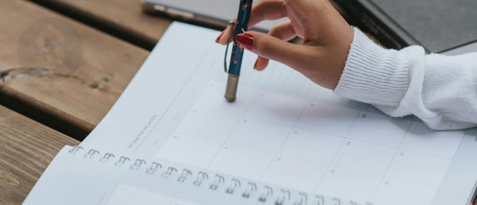 Crie uma agenda
