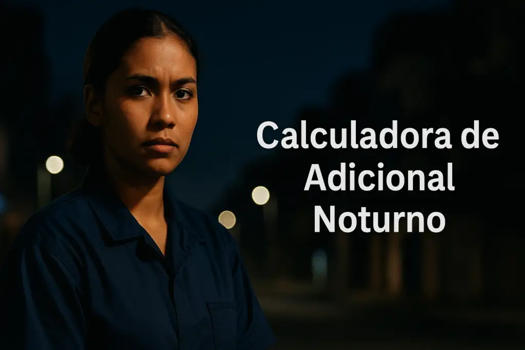 Calculadora de adicional noturno