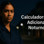 Calculadora de adicional noturno