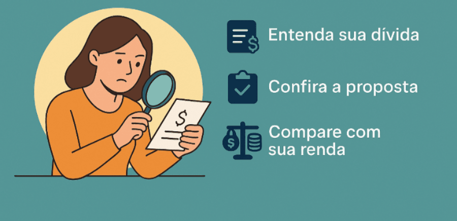 Como negociar dívidas sem ser prejudicado