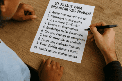 Controle financeiro pessoal: aprenda como organizar suas finanças e garantir estabilidade financeira