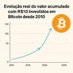 Quanto renderia R$10 em Bitcoin desde 2010