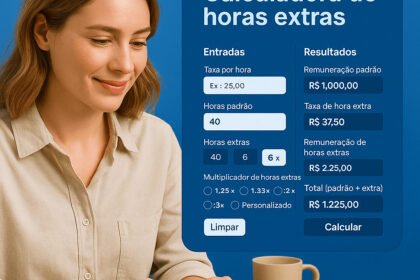 Calculadora de horas extras