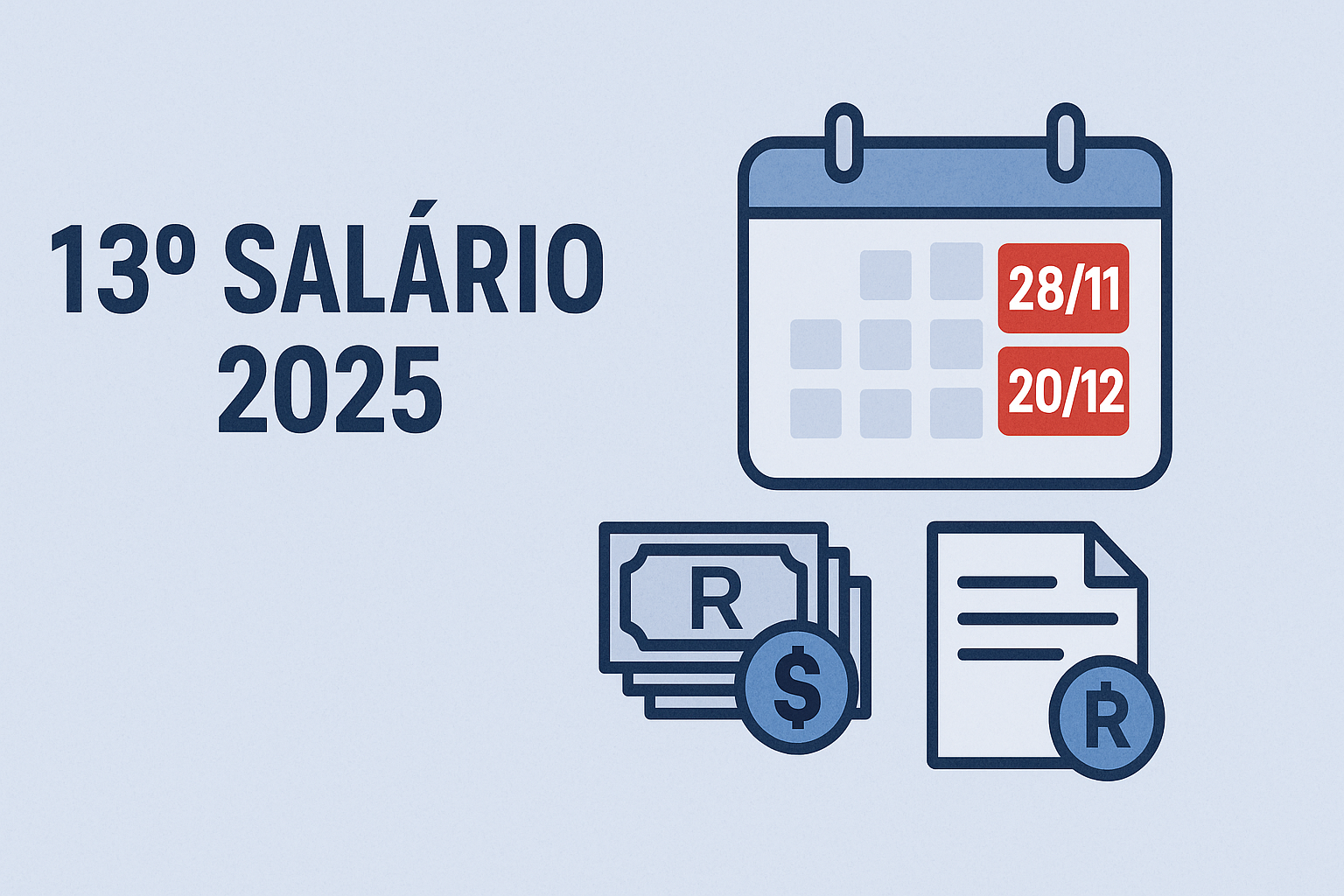 Empresas começam a pagar o 13º salário 2025 com 1ª parcela até 2811 e 2ª até 2012