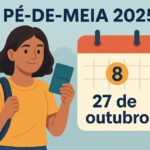 Pé-de-Meia 2025 8ª parcela começa a ser paga; veja datas e quem recebe