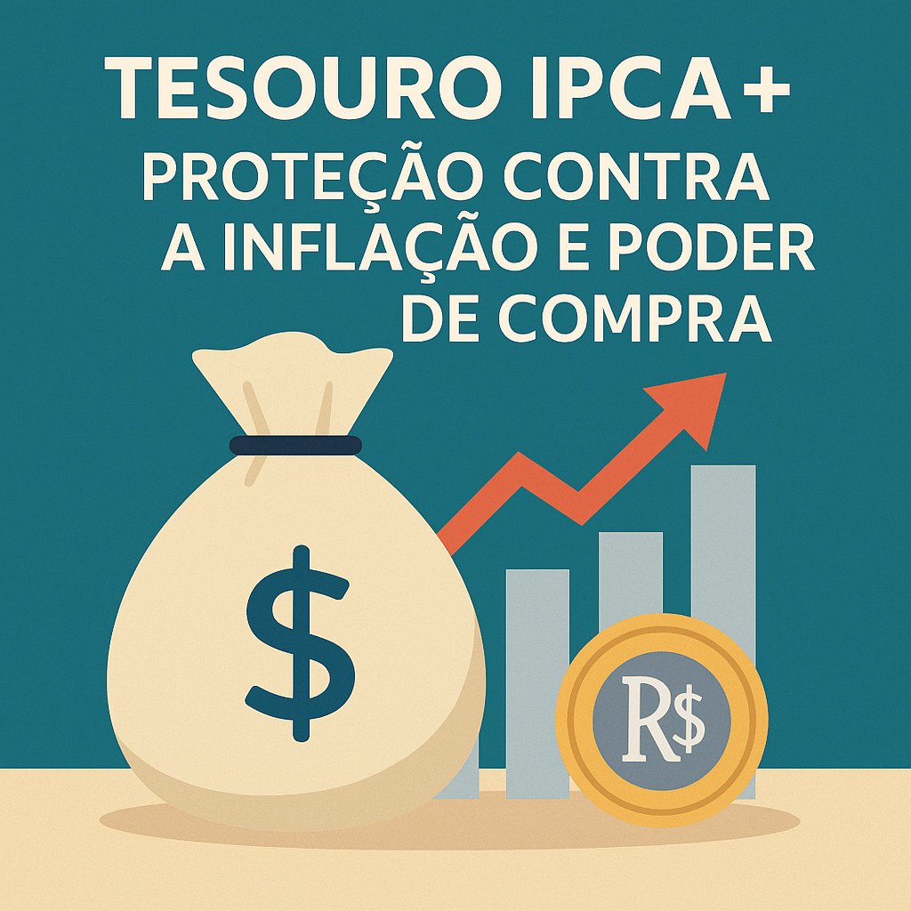 Tesouro IPCA+ proteção contra a inflação e poder de compra