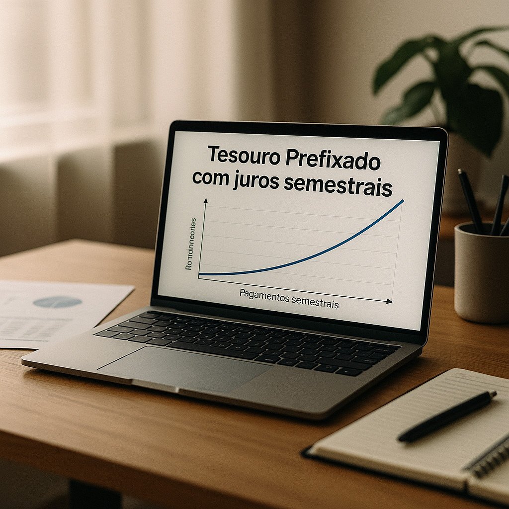 Tesouro Prefixado com Juros Semestrais vale a pena sacar ou reinvestir os juros