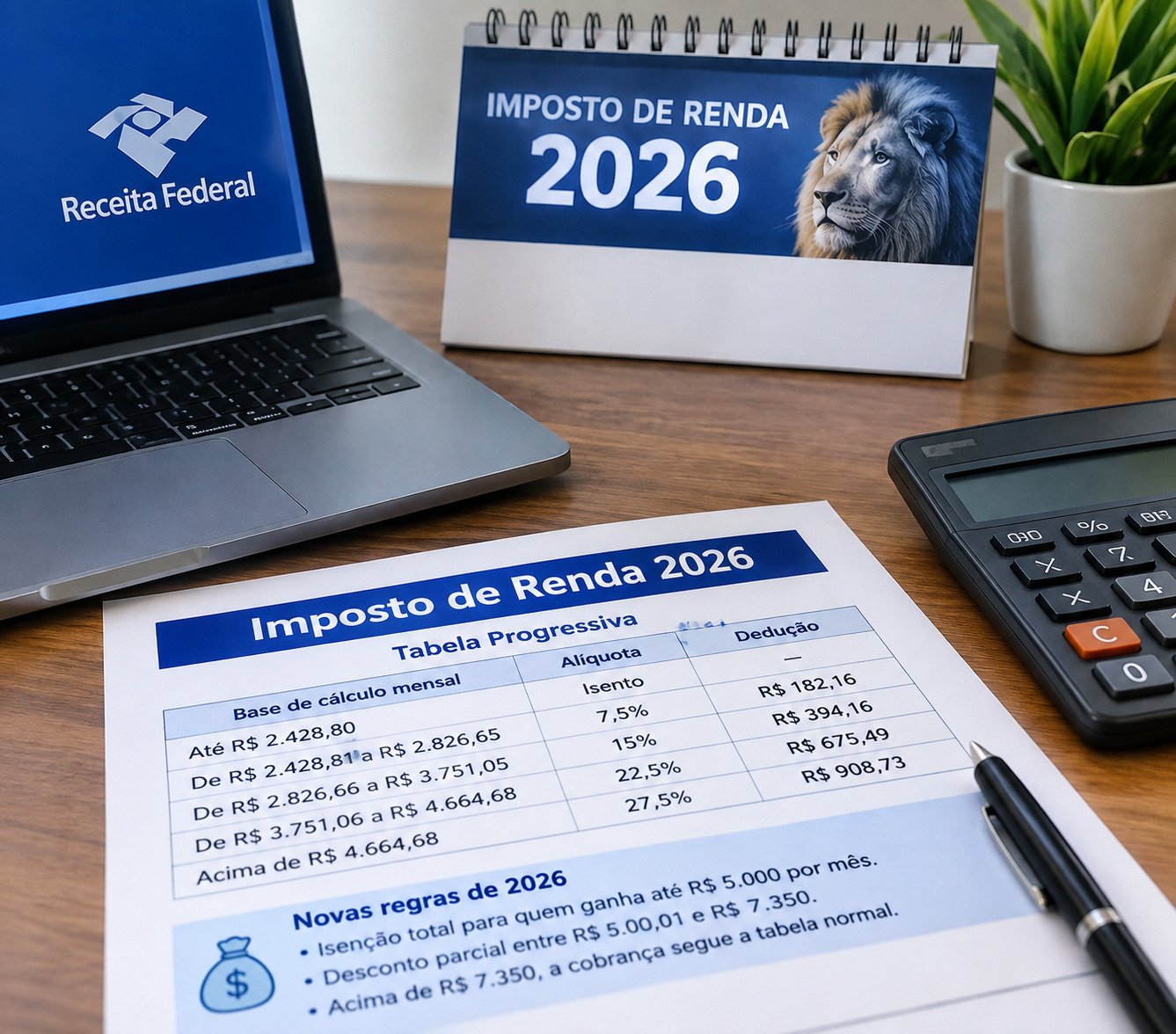 tabela imposto de renda 2026