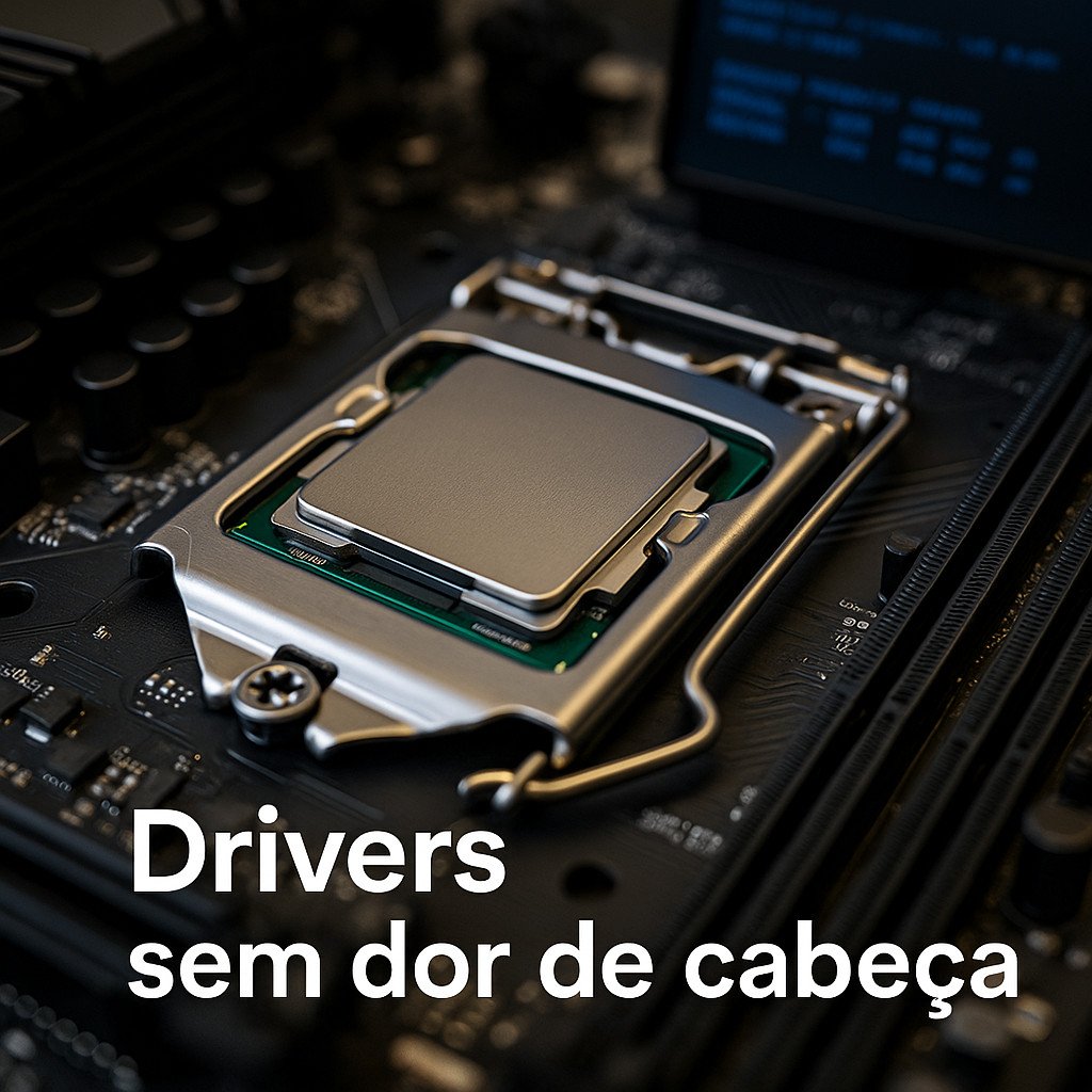 Drivers sem dor de cabeça caminho seguro para a instalação