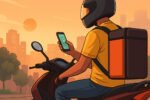 Renda extra como ganhar com moto, apps e freelas