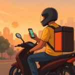 Renda extra como ganhar com moto, apps e freelas