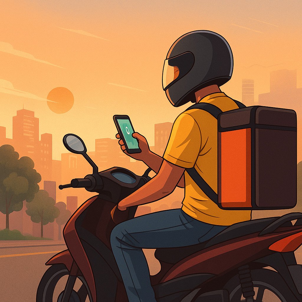 Renda extra como ganhar com moto, apps e freelas