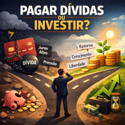 D&iacute;vidas ou investir Quando quitar primeiro faz mais sentido