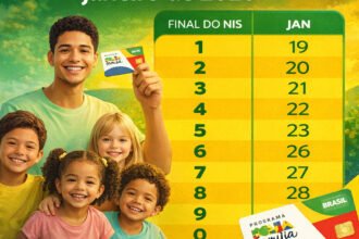 Calendário Bolsa Família janeiro 2026