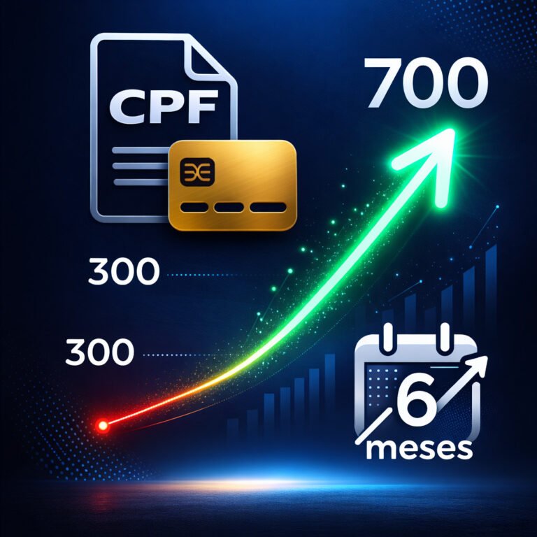 Score travado em 300? Veja como chegar a 700