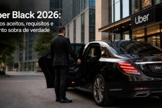 Uber Black 2026 carros aceitos, requisitos e quanto sobra de verdade
