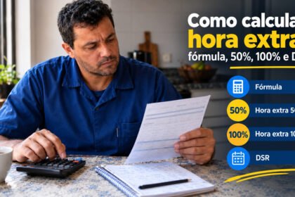 Como calcular hora extra: fórmula, 50%, 100% e DSR