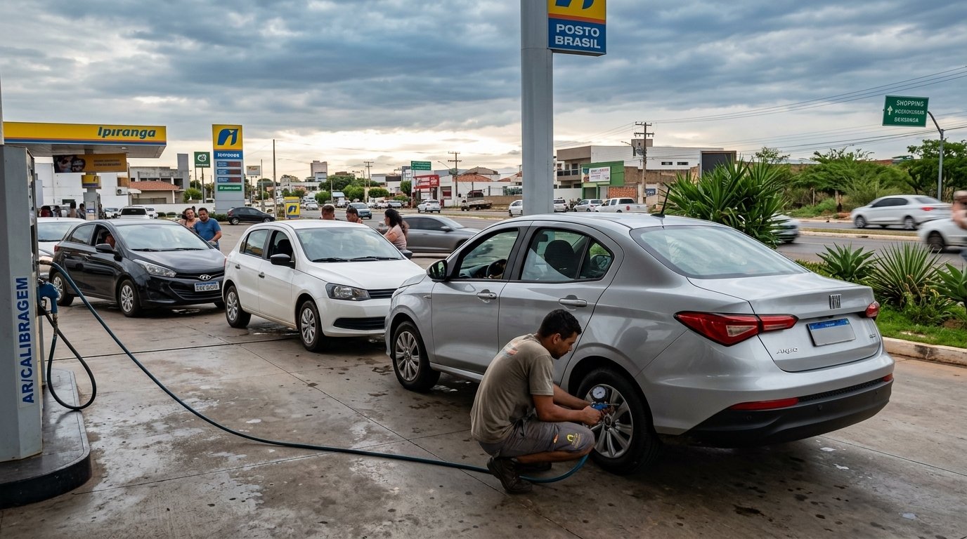 Calibragem do pneu errada gasta mais do que você pensa