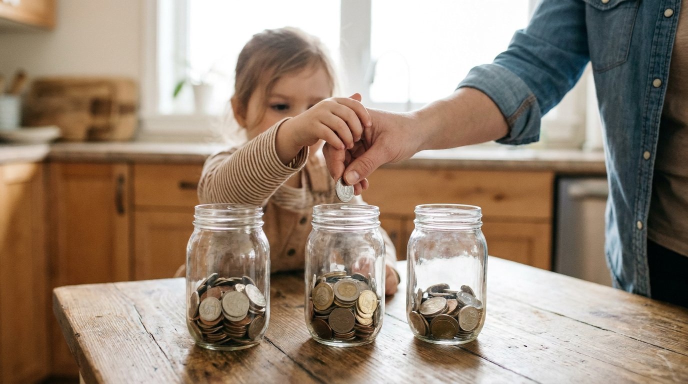Educa&ccedil;&atilde;o financeira para crian&ccedil;as, idade por idade