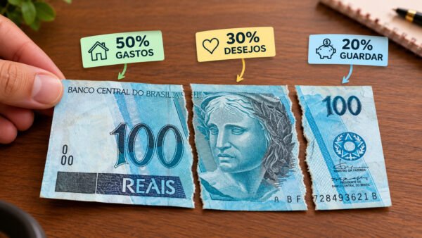 Regra 50/30/20 n&atilde;o fecha? Veja por que e o que fazer